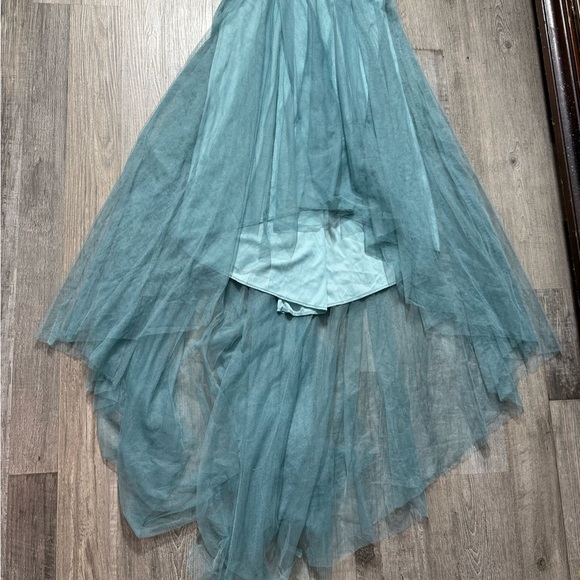 Ever Pretty Green Ruched Sundress Spaghetti Strap Prom wedding party